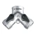 Adaptador ''y'' Aluminio Truper 10372