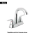 Mezcladora lavabo 4" cromo cuello alto palanca FOSET