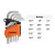 Llaves Allen Std Organizador 13 Pz Truper 15545 en internet