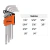 Llaves Allen Std Extralargas 10 Pz Truper 13643 en internet
