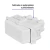 Apagador Escalera Blanco Italiana Volteck 48137 - comprar en línea