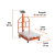 Báscula electrónica de plataforma 600 kg inoxidable TRUPER en internet