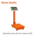 Báscula electrónica de plataforma p/mostrador 80 Kg TRUPER