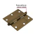 Bisagra Cuadrada 3-1/2'', Antiguo, Redonda Hermex 43247 - comprar en línea