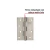 Bisagra Ace. Inoxidable 4'' X 2-3/4'' Hermex 43205 - comprar en línea