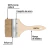Brocha Madera 4'' Pretul 24476 - comprar en línea