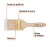Brocha Madera Corte Recto 2-1/2'' Truper 13345 - comprar en línea