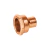 Conector Cobre Rosca Interior Red. 1/2'' - 3/4'' Foset 48880