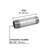 Niple Galvanizado 1-1/2'' X 8'' Foset 48839 - comprar en línea