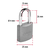 Candado Hermex Chb-25l Con Llave en internet