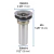 Contracanasta Ace. Inox. 1-1/2'' P/tarja Foset 49043 en internet