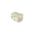 Contacto Aterrizado Marfil Italiana Volteck 48112 Color Blanco