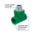 Tee Rosca Central Exterior Ppr 1/2' Foset 49838 - comprar en línea