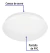 Plafon Redondo 12 Leds 5 W Volteck 47374 en internet