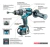 Taladro Rotomartillo 1/2'' Inalambrico 18v Dhp481rtj Makita en internet