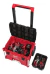 Caja De Herramientas Packout Rolling Tool 48228426 Milwaukee Color Rojo - El Rey Ferretero