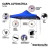 Carpa Toldo Reforzada Plegable 3x3 Impermeable Acero Inox Color Azul Garden Life Ga-pir1 en internet