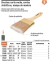 Brocha Madera Corte Recto 4'' Truper 13347 en internet