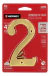 Numero Laton Solido 4' Numero 2 Hermex 43680 - tienda en línea