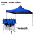 Carpa Toldo Reforzada Plegable 3x3 Impermeable Acero Inox Color Azul Garden Life Ga-pir1 - El Rey Ferretero