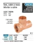 Tee Cobre A Rosca Int. 1/2'' Foset 48887 en internet