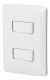 Placa Con 2 Interruptores Sencillos Blanco Volteck 46461 - comprar en línea
