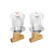Juego Llaves Empotrar Soldable Maneral Acrilico Foset 49250