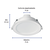 Luminario Led Empotrado Redondo, 7w, 6500k, Volteck 25087 Color Blanco en internet