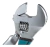Llave De Presion Ajustable Perico 10'' B-65470 Makita - El Rey Ferretero