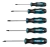 Juego De 5 Desarmadores Magneticos Tipo Torx E-10534 Makita