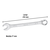 Llave Combinada Milimetrica 17 Mm Pretul 21911 en internet