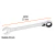Llave Combinada Con Matraca Reversible 18mm Truper 13754 en internet