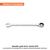Llave Combinada Con Matraca 15/16'' Truper 13604