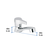 Llave Individual Para Lavabo Palanca Basic Foset 48381 en internet