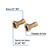 Niples Con Tuercas Para Medidor De Agua 1/2x 3/4 Foset 48159 - comprar en línea