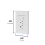 Placa 1 Interruptor 2 Contactos Linea Española Volteck 45594 en internet