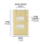 Placa Con 2 Interruptores Aluminio Volteck 46389 - comprar en línea
