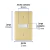 Placa Con 1 Interruptor Aluminio Volteck 46386 - comprar en línea
