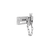 Pasador Puerta Cadena Cromo Mate Hermex 43709
