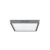 Plafon Gris Cuadrado Led 24 W Volteck 47449