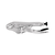 Pinzas Presion Mordaza Curva 4'' Truper 17419