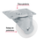 Rodaja Polietileno Placa Giratoria Balero 3'' Fiero 48629 - comprar en línea
