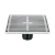Resumidero Acero Inoxidable Cuadrado 6x6 Foset 46048