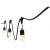 Serie de 7.3 m con 12 luces incandescentes para exterior VOLTECK