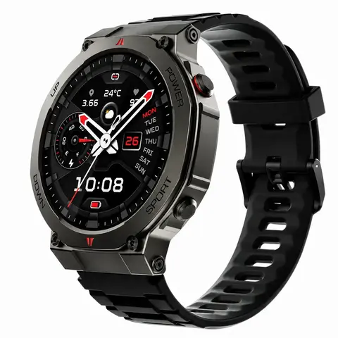 Smartwatch Black Shark GS3 Ultra – Tela AMOLED 1,43" | GPS Dual-Band | Resistência Militar (MIL-STD-810H)