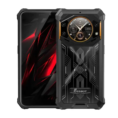FOSSiBOT F101 Pro – 128GB/8GB Ram Expansivel até 15GB | Tela Dupla | Bateria 10.600mAh