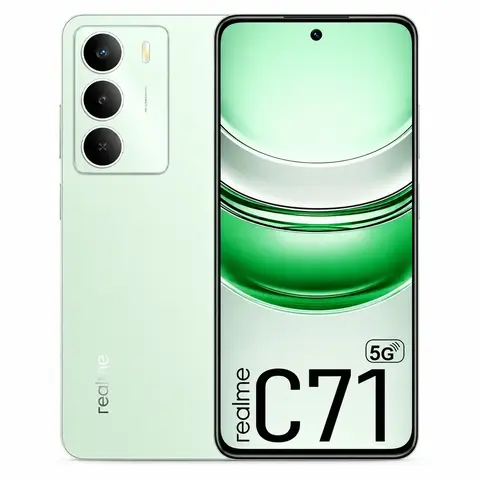 Smartphone Realme C71 5G 256GB, 8GB RAM, Tela 6,67” 120Hz, Câmera 50MP e Bateria 5000mAh