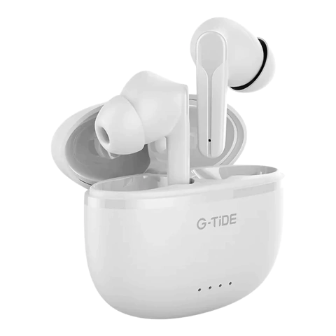 Fone Bluetooth G-TiDE Buds 2 Pro – Cancelamento de Ruído | Conexão 5.3 | Autonomia até 15h | Estojo Compacto