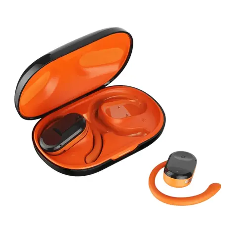 Fone Esportivo G-TiDE OWS1 Open-Ear – Bluetooth 5.3 | Ajuste 120° | Som Hi-Fi | Bateria 24h | IPX4
