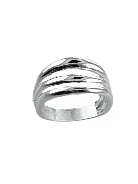 Anel Gurt Banho de Prata - comprar online